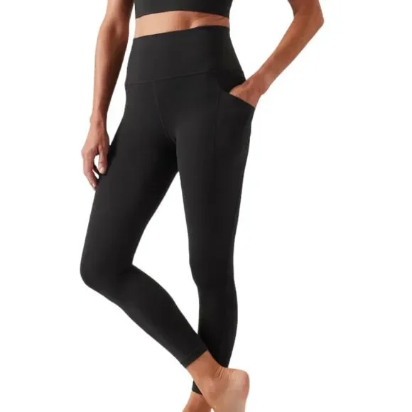 Athleta Salutation Stash 7/8 Tight leggings - Picture 1 of 11